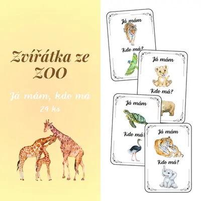 Já mám, kdo má? Zvířátka ze ZOO