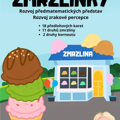 Zmrzliny -  Rozvoj předmatematických představ a zrakové percepce