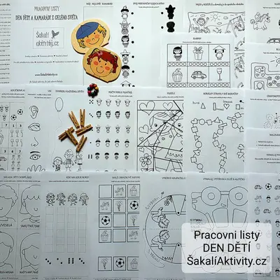 Pracovní listy - DEN DĚTÍ