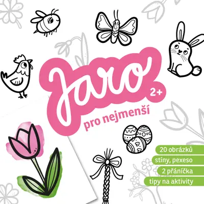 Jaro - omalovánky a aktivity pro nejmenší