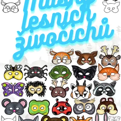 Masky lesních živočichů