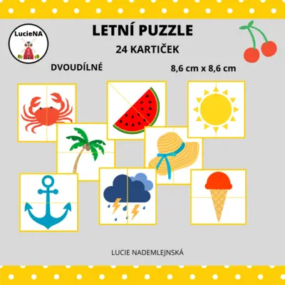 LETNÍ PUZZLE