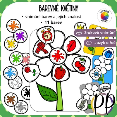 Barevné květiny