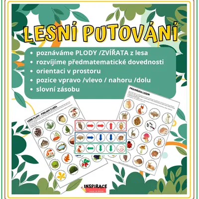 ORIENTACE v prostoru (LESNÍ PUTOVÁNÍ)