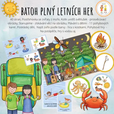 Batoh plný letních her