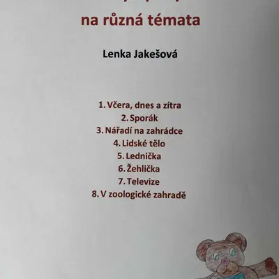 Výukový materiál Básničky s pohybem na různá témata