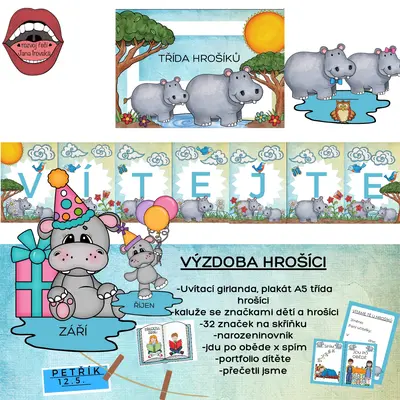 VÝZDOBA DO MŠ-HROŠÍCI