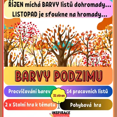 Soubor aktivit ŘÍJEN / LISTOPAD