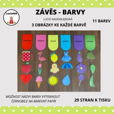 ZÁVĚS - BARVY