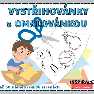 Vystřihovánky ✂️ s Omalovánkou 🖍️