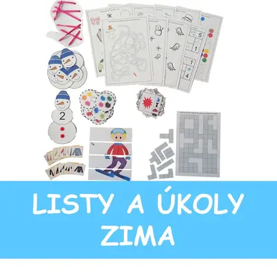LISTY A ÚKOLY PRO ZIMNÍ OBDOBÍ 