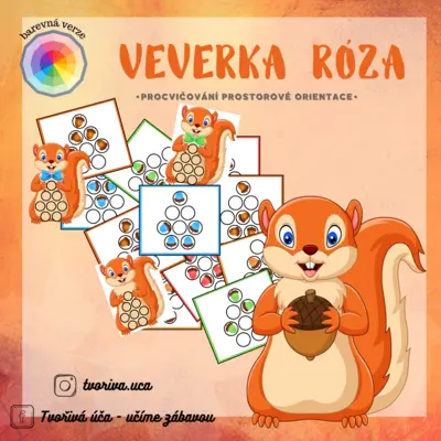 Veverka Róza