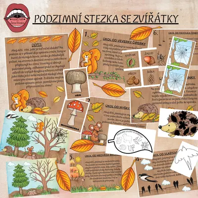 PODZIMNÍ STEZKA SE ZVÍŘÁTKY