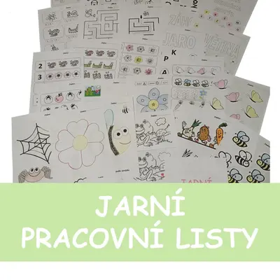JARNÍ PRACOVNÍ LISTY