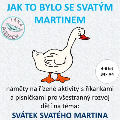 JAK TO BYLO SE SVATÝM MARTINEM-aktivity na téma SVATÝ MARTIN