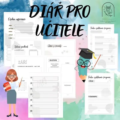 Diář pro paní učitelky