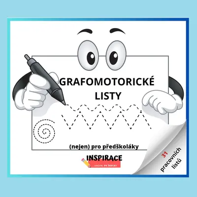GRAFOMOTORICKÉ LISTY (nejen) pro předškoláky ✏️📝