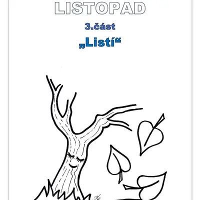 Písničkový kalendář, 3.část LISTOPAD