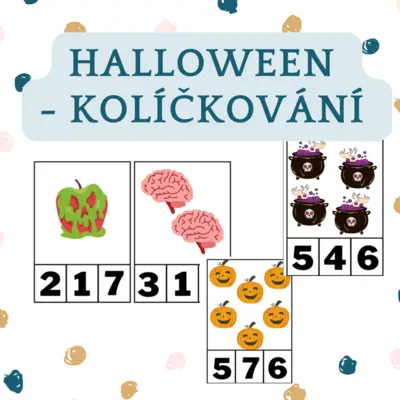 Halloween - kolíčkování