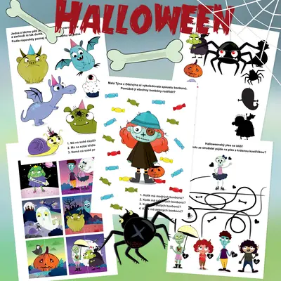 Pracovni listy - HALLOWEEN