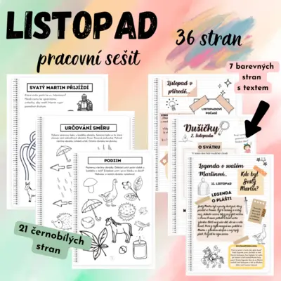 Listopad - pracovní sešit