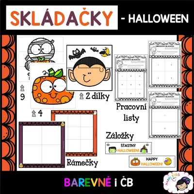 Obrázkové skládačky - HALLOWEEN