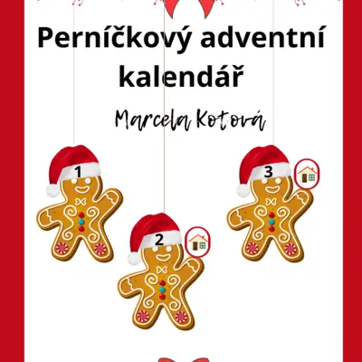 Perníčkový adventní kalendář