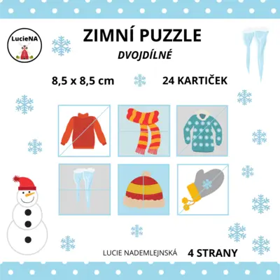 ZIMNÍ PUZZLE