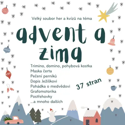 Hry a kvízy - Advent a zima