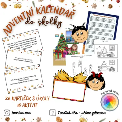 Adventní kalendář s aktivitami