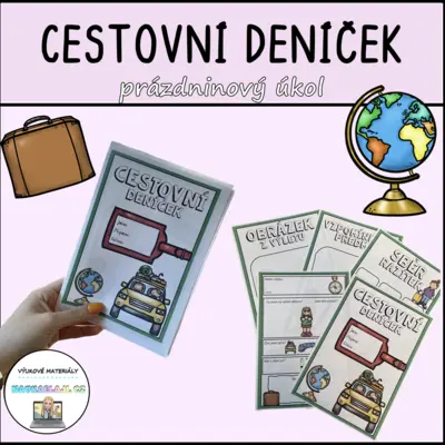 CESTOVNÍ DENÍČEK (BAREVNÝ A ČB VERZE) 
