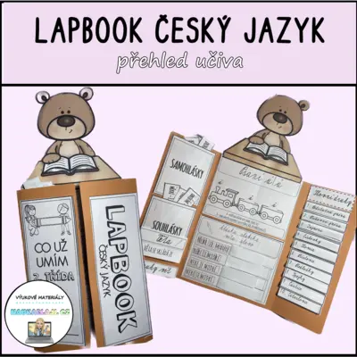 LAPBOOK - přehled učiva ČESKÝ JAZYK