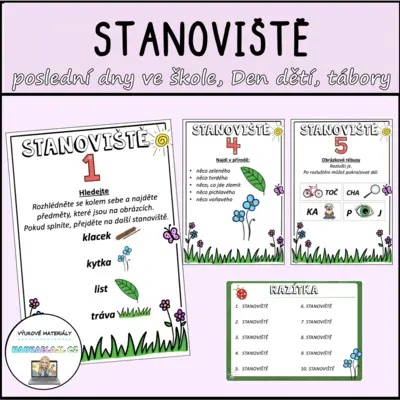 STANOVIŠTĚ - DEN DĚTÍ, TÁBORY