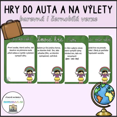 HRY DO AUTA, NA CESTY, NA VÝLETY