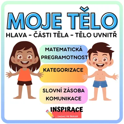 MOJE TĚLO - kategorizace (hry s kartičkami)