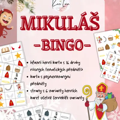 MIKULÁŠ - BINGO