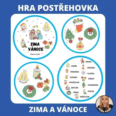 Postřehovka - ZIMA, VÁNOCE