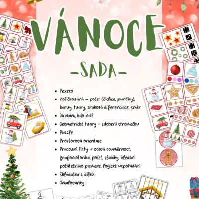 VÁNOCE - SADA