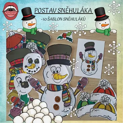 POSTAV SNĚHULÁKA 