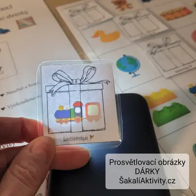 PROSVĚTLOVACÍ OBRÁZKY - VÁNOČNÍ DÁRKY