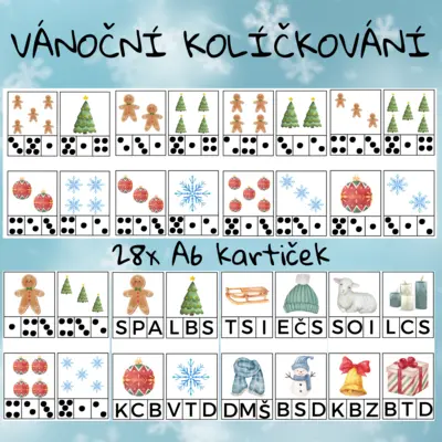 Vánoční kolíčkování