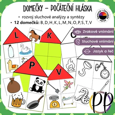Domečky - počáteční hláska