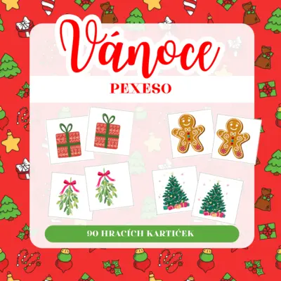 VÁNOCE - pexeso