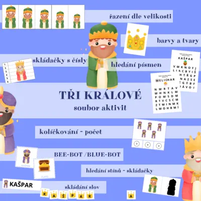 TŘI KRÁLOVÉ - soubor aktivit