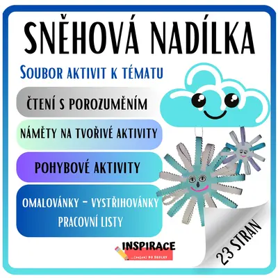 SNĚHOVÁ NADÍLKA ❄️ (soubor aktivit k tématu)