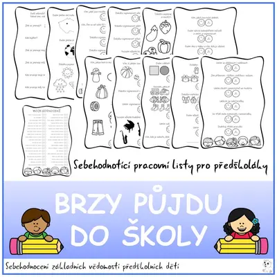 Brzy půjdu do školy - sebehodnocení základních vědomostí