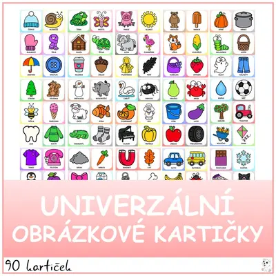 Univerzální obrázkové kartičky