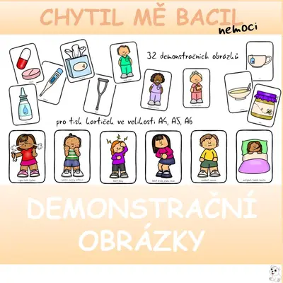 Chytil mě bacil - demonstrační obrázky - nemoci