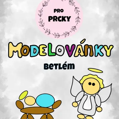 Modelovánky - Betlém (modelovací podložky)