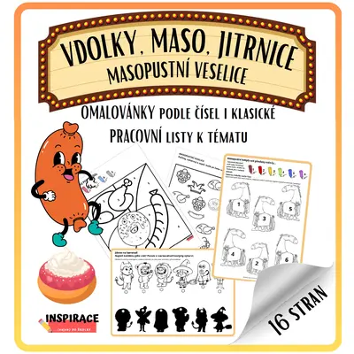 Vdolky, maso, jitrnice - masopustní veselice 🤡